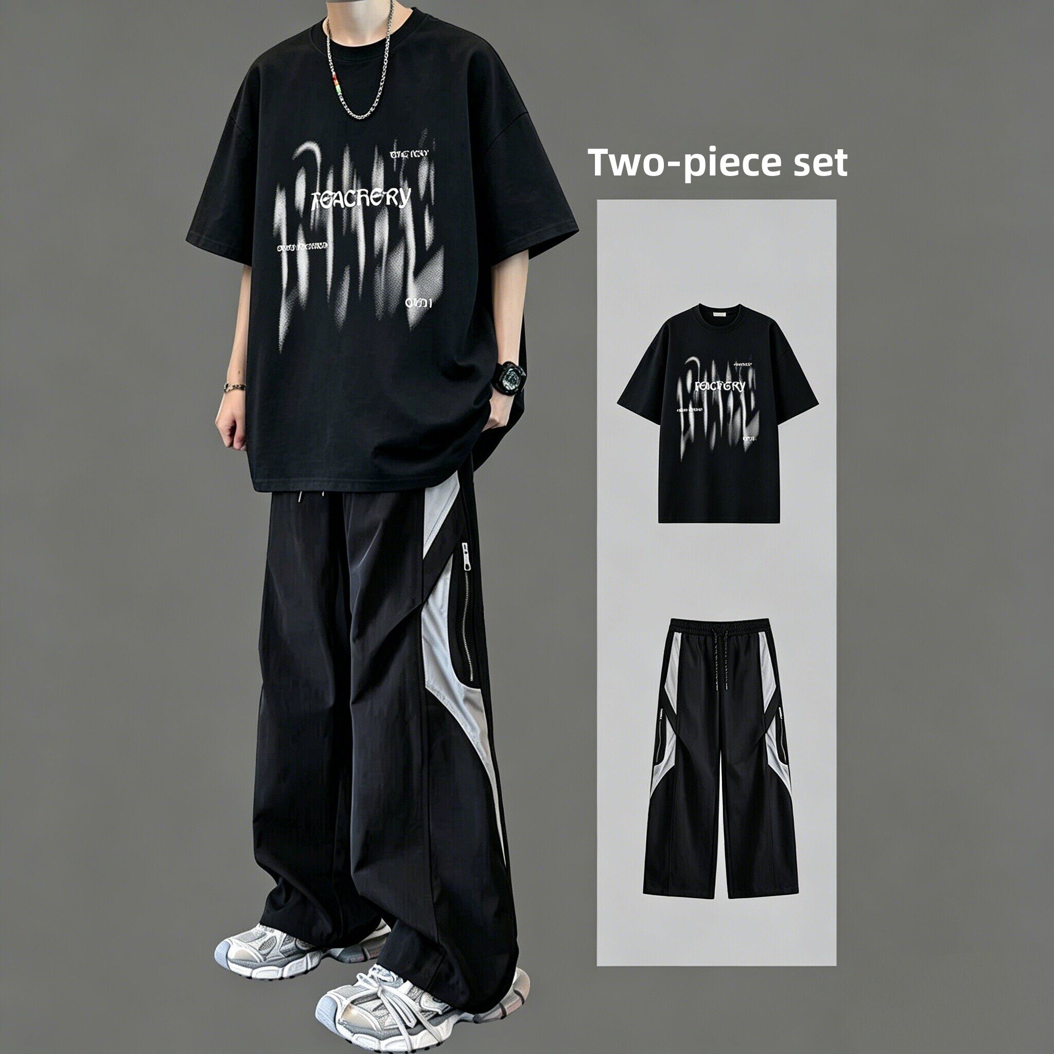 Cotton Casual Sports Set for Teens
