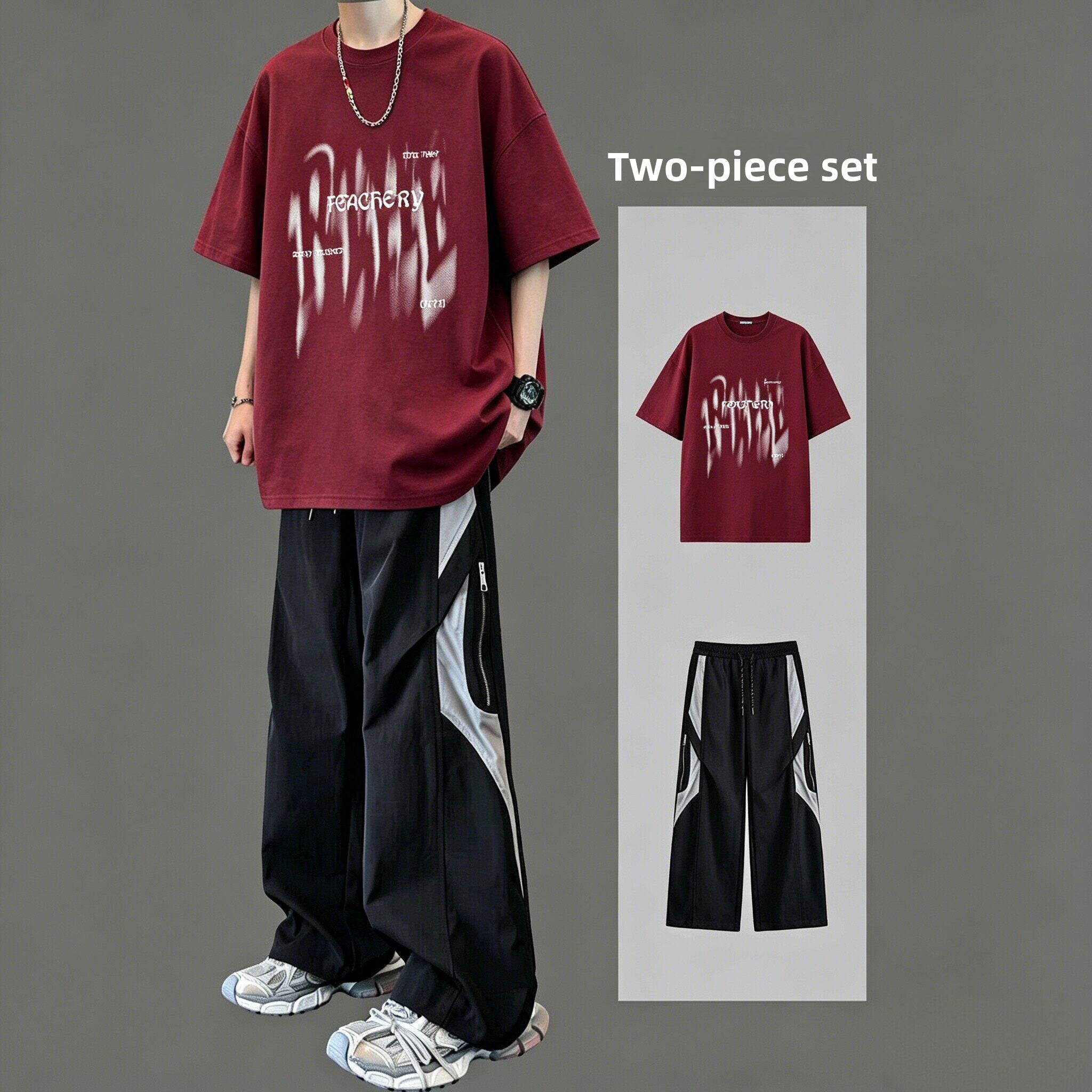 Cotton Casual Sports Set for Teens