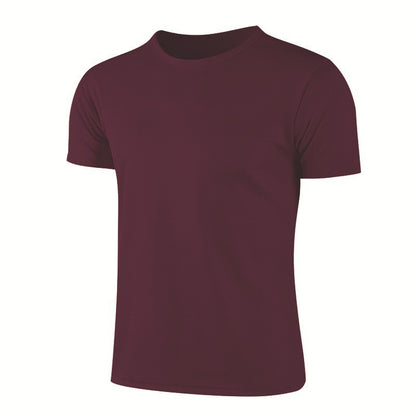Quick Dry Round Neck Short Sleeve T-Shirt