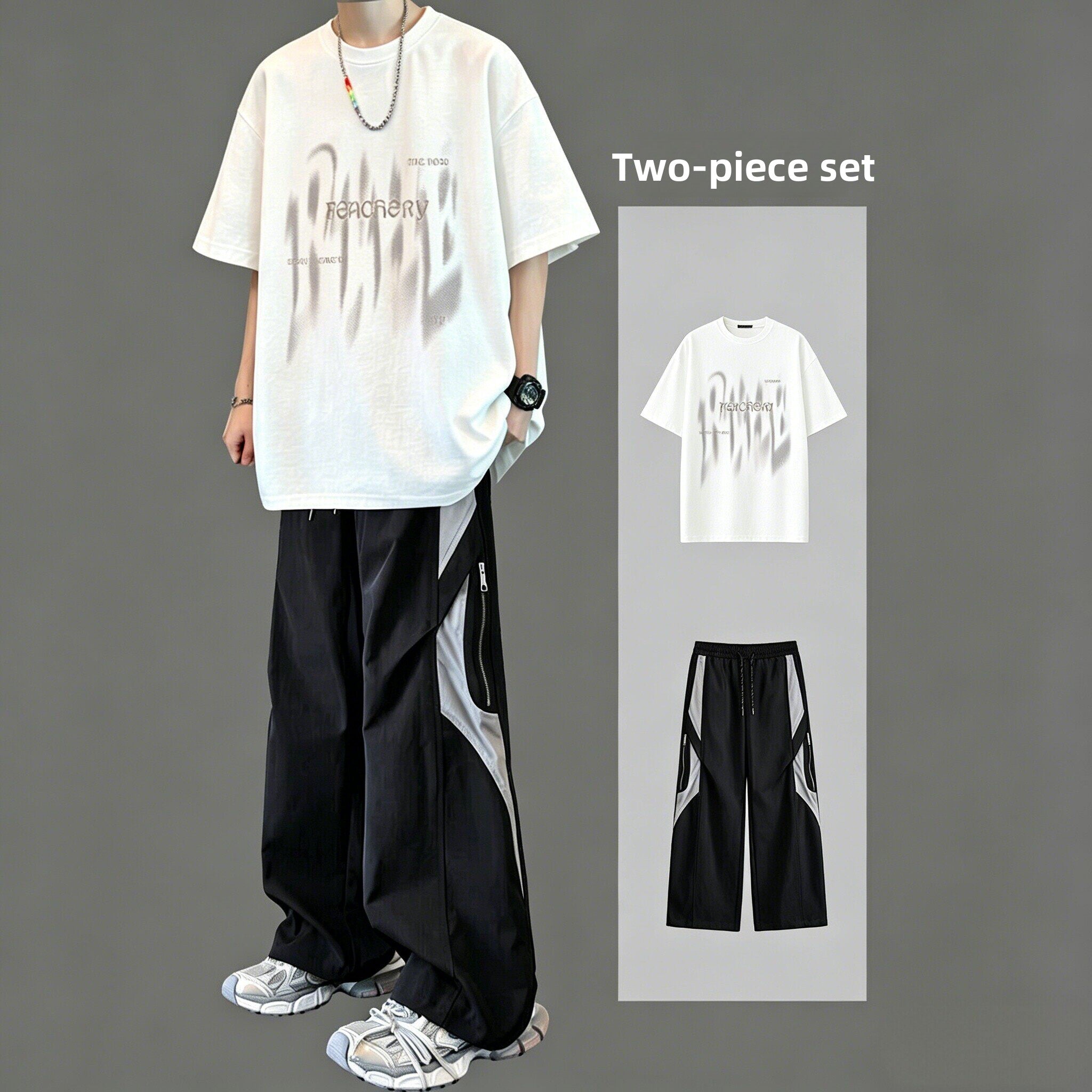 Cotton Casual Sports Set for Teens