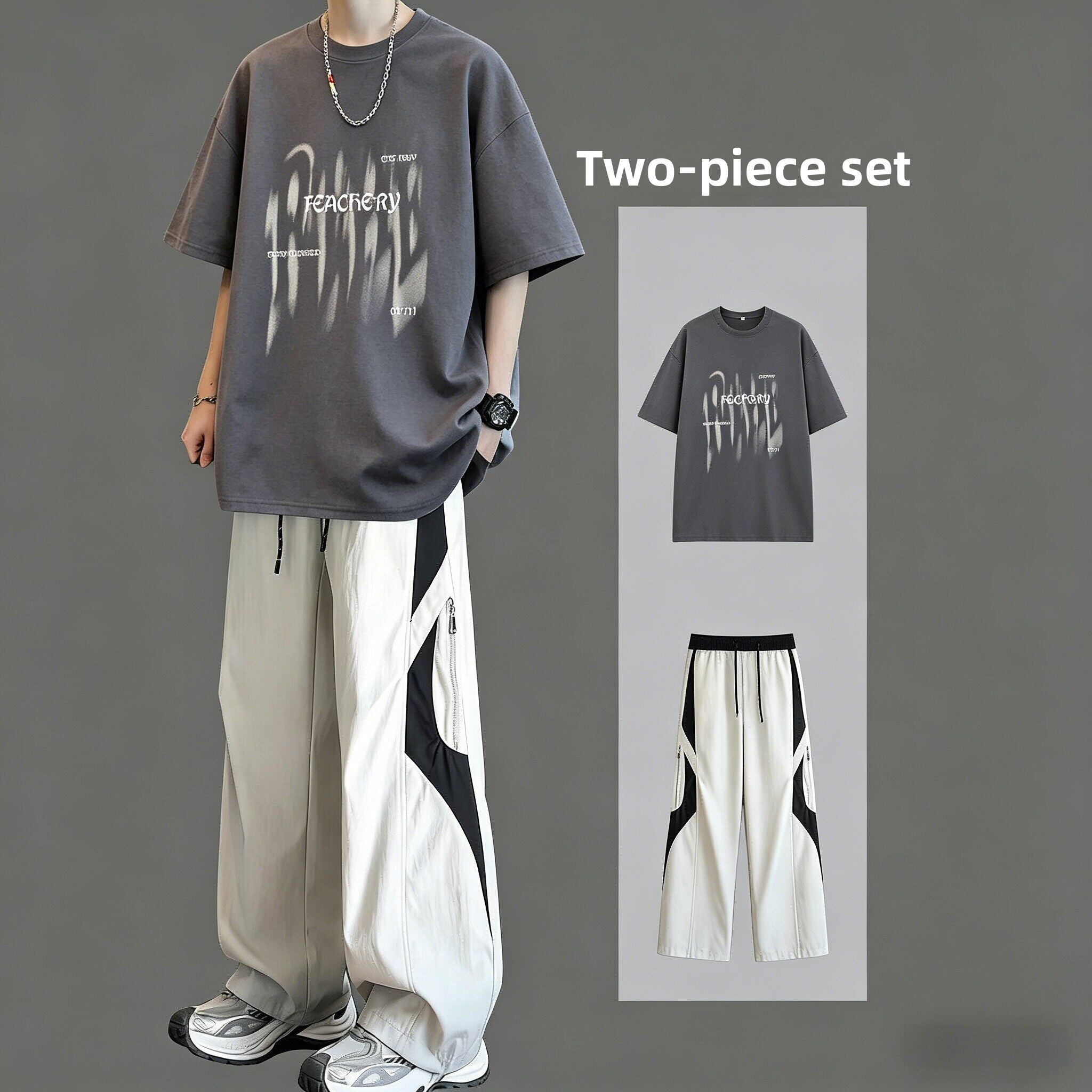 Cotton Casual Sports Set for Teens