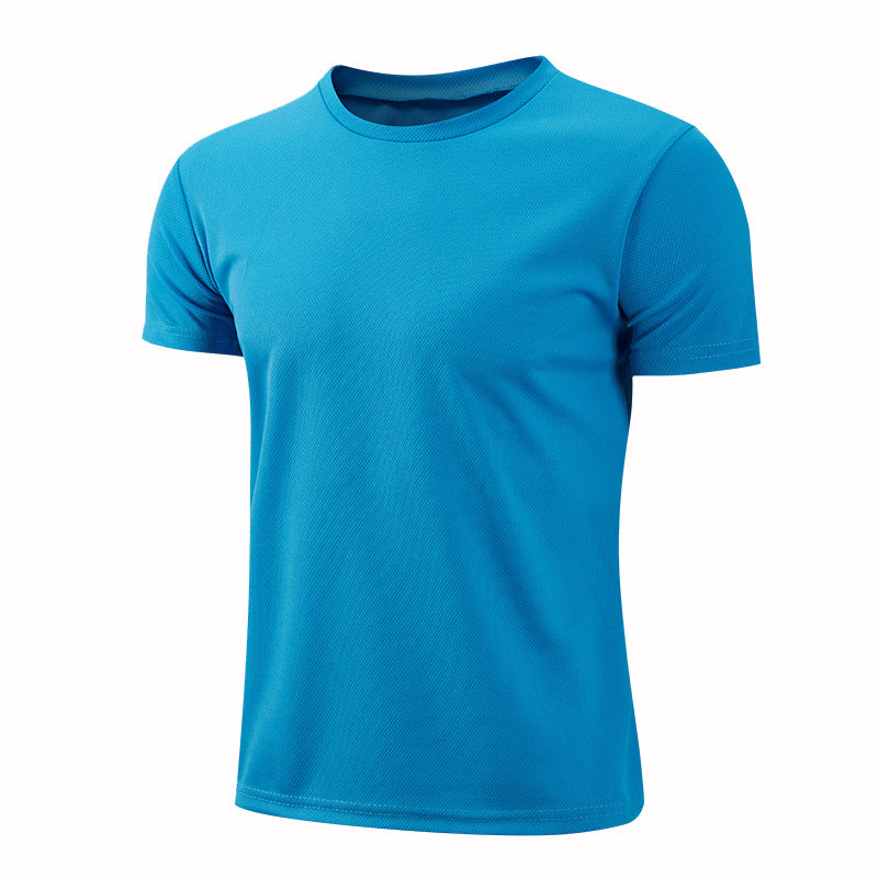 Quick Dry Round Neck Short Sleeve T-Shirt