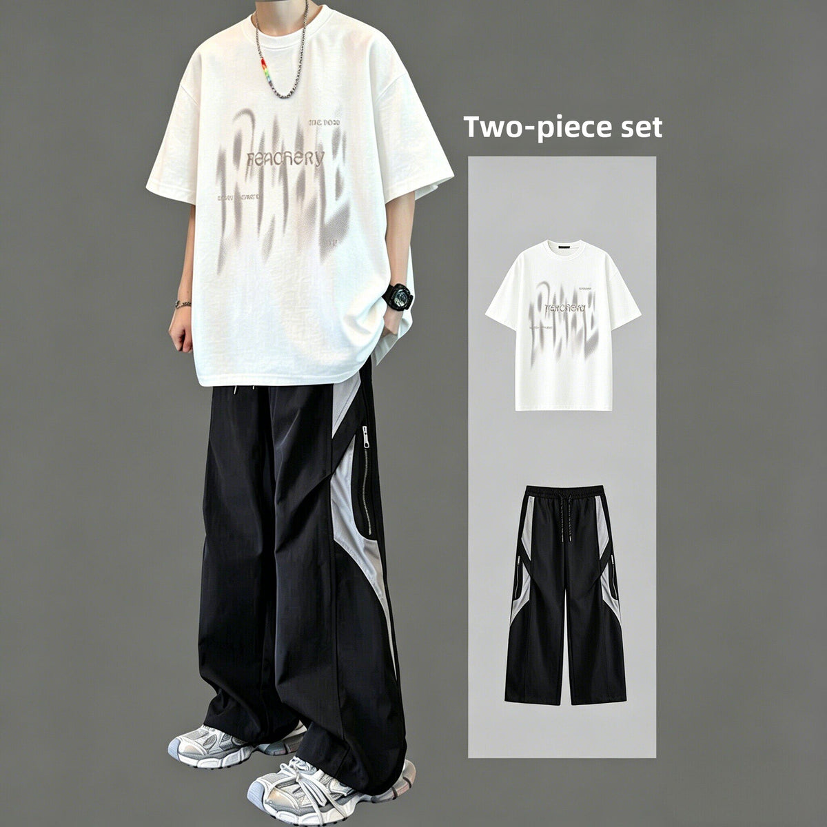 Cotton Casual Sports Set for Teens