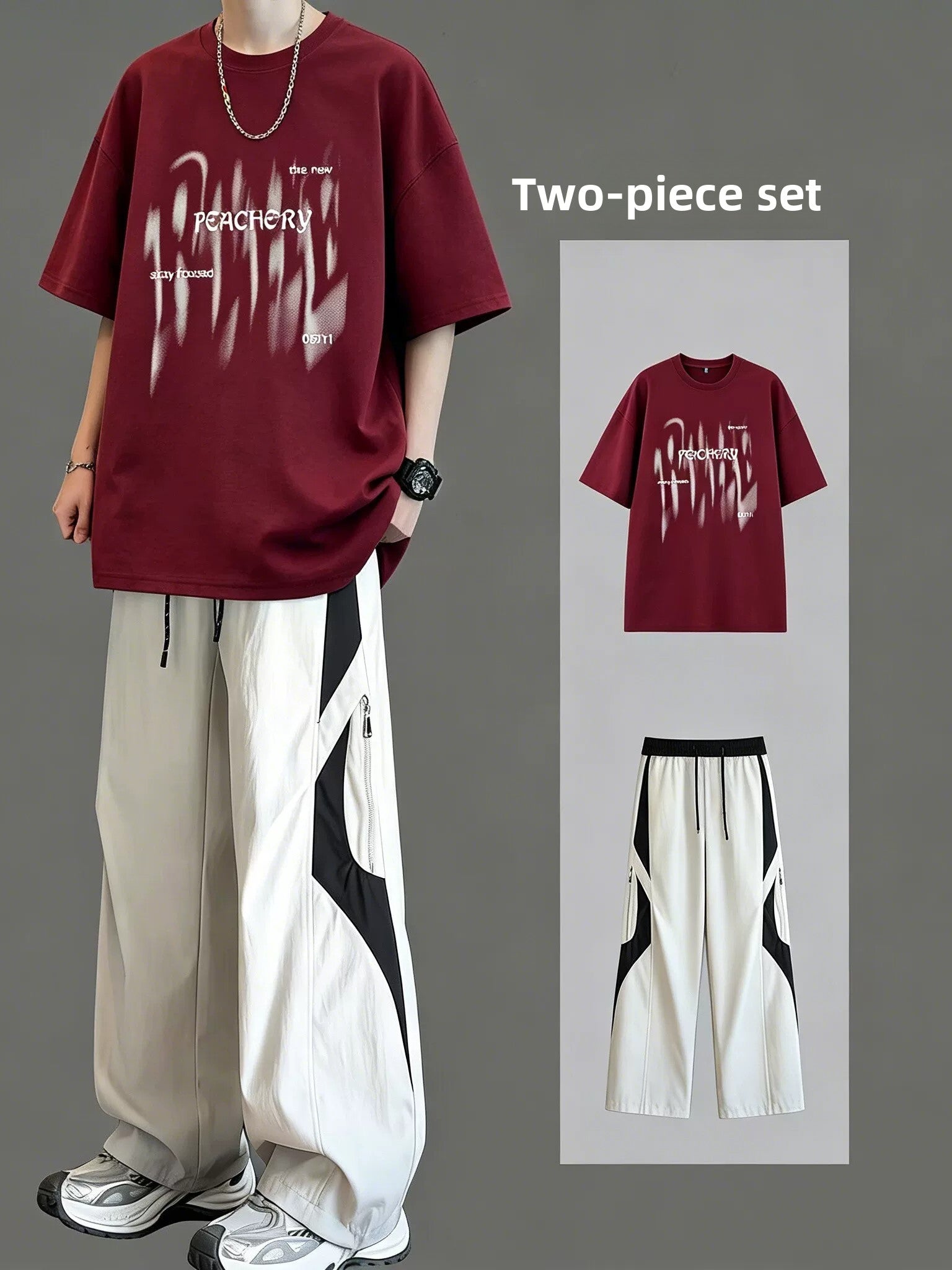 Cotton Casual Sports Set for Teens