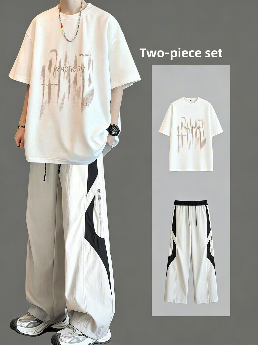 Cotton Casual Sports Set for Teens