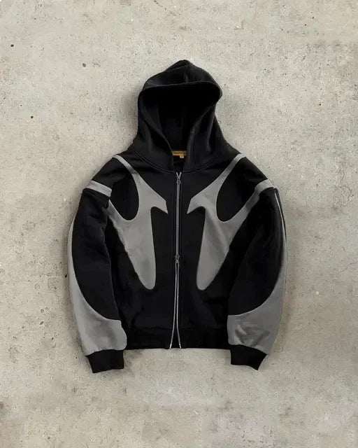 Printed casual men's and women's sports sweatshirt