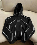Printed casual men's and women's sports sweatshirt