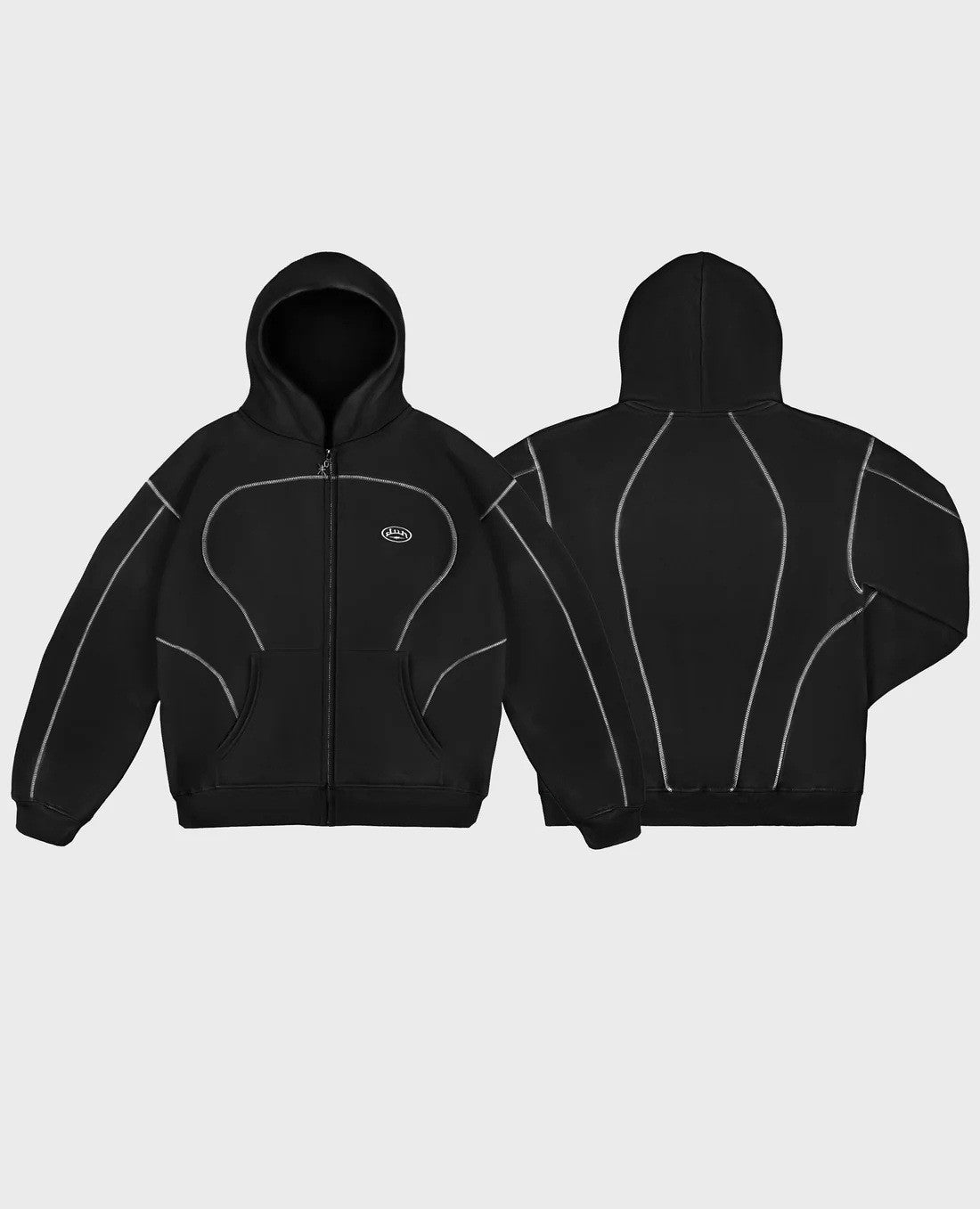 Printed casual men's and women's sports sweatshirt