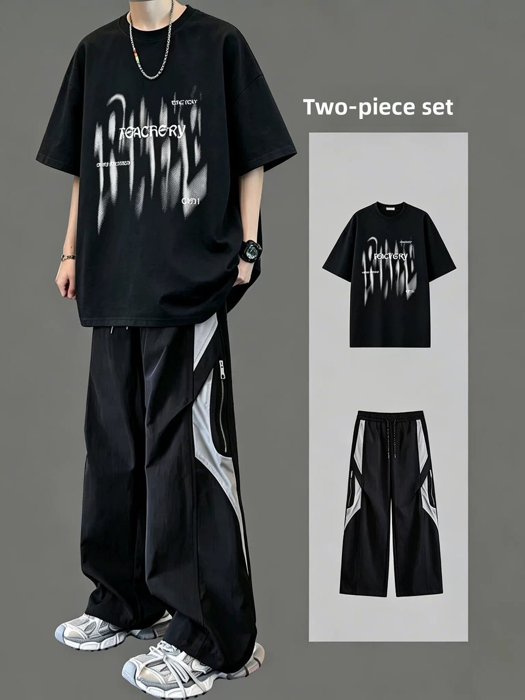 Cotton Casual Sports Set for Teens