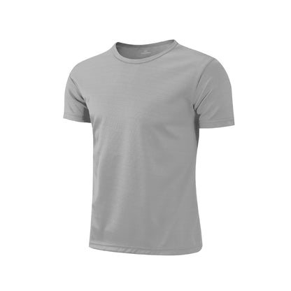 Quick Dry Round Neck Short Sleeve T-Shirt