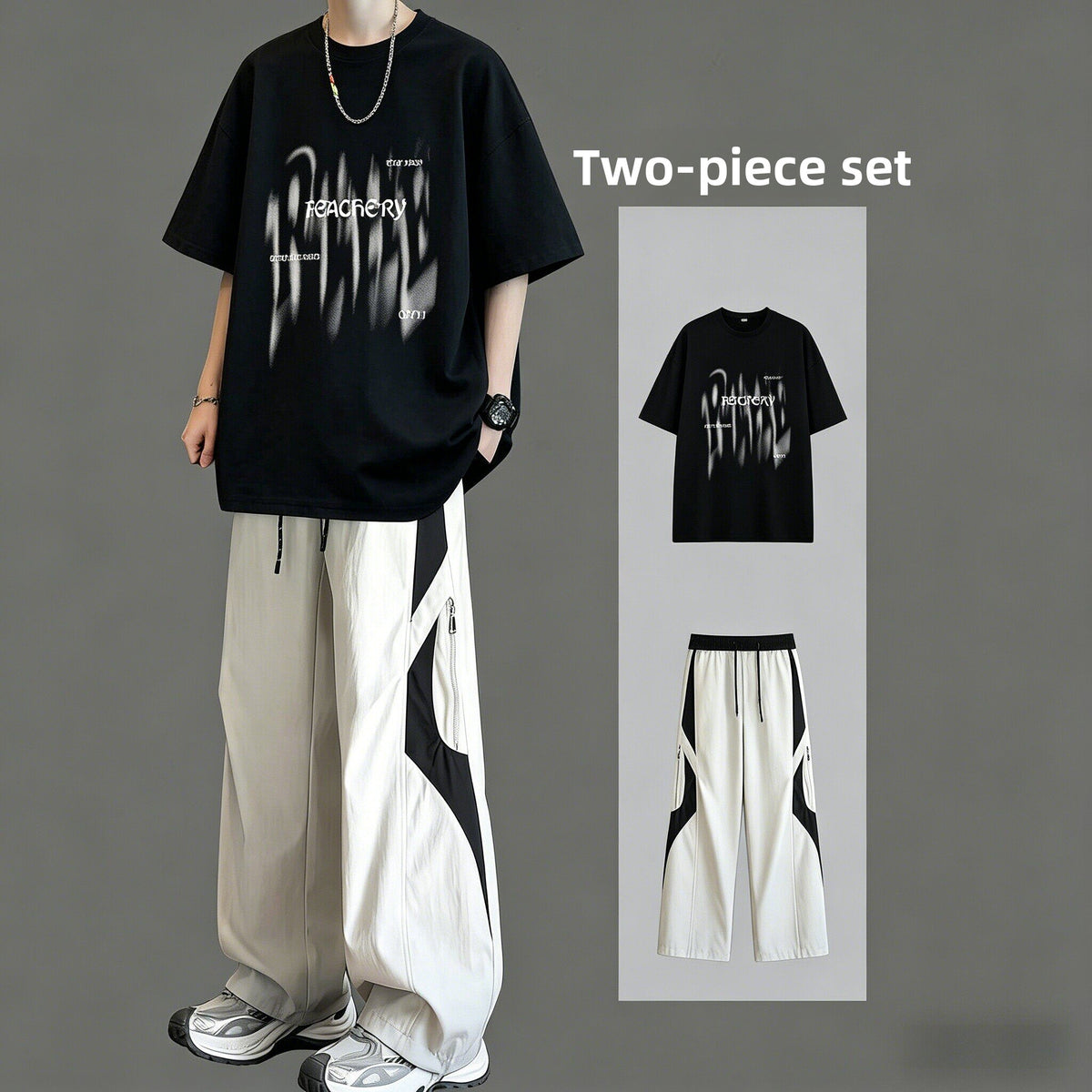 Cotton Casual Sports Set for Teens