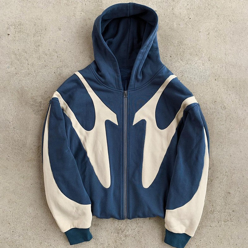 Printed casual men's and women's sports sweatshirt
