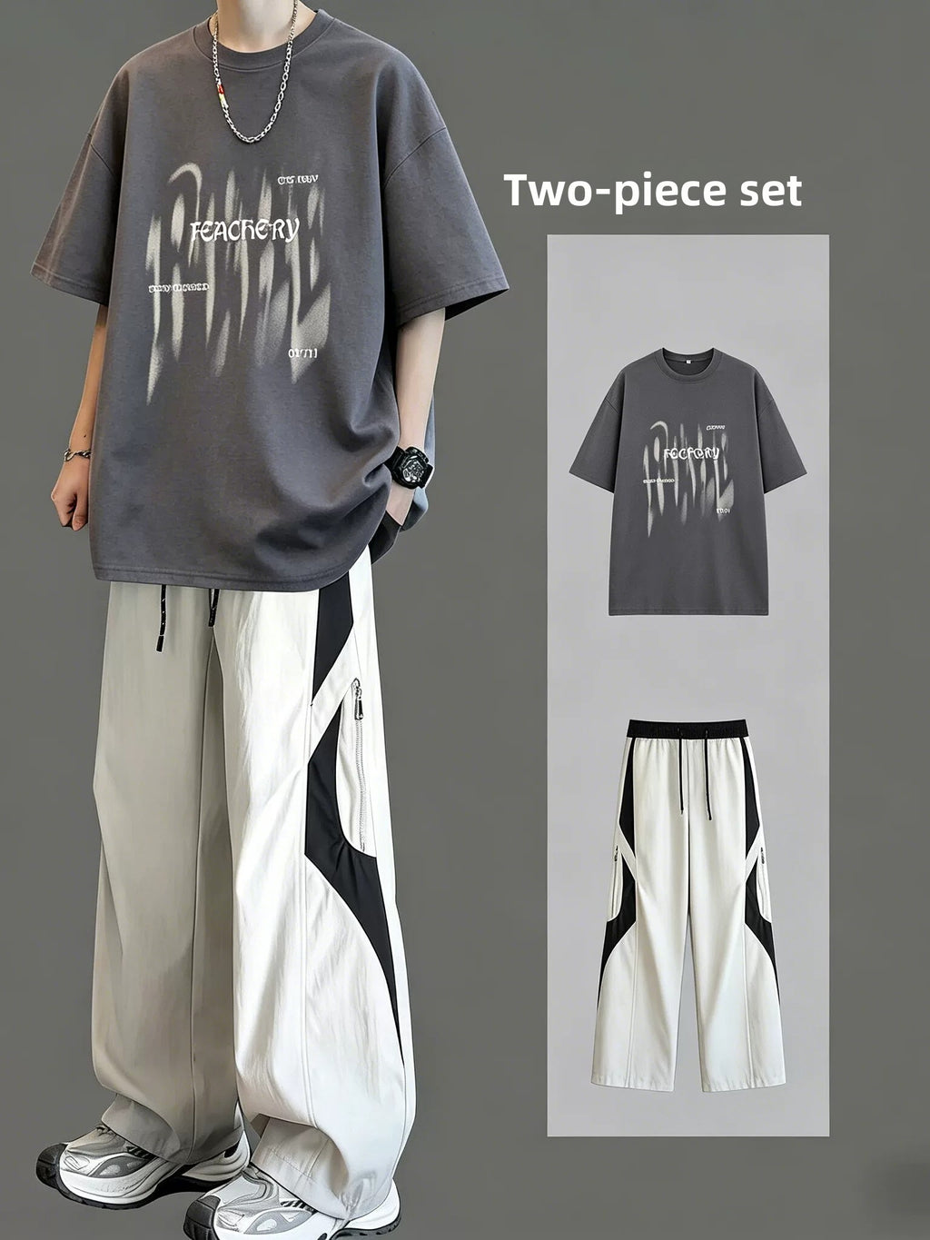 Cotton Casual Sports Set for Teens