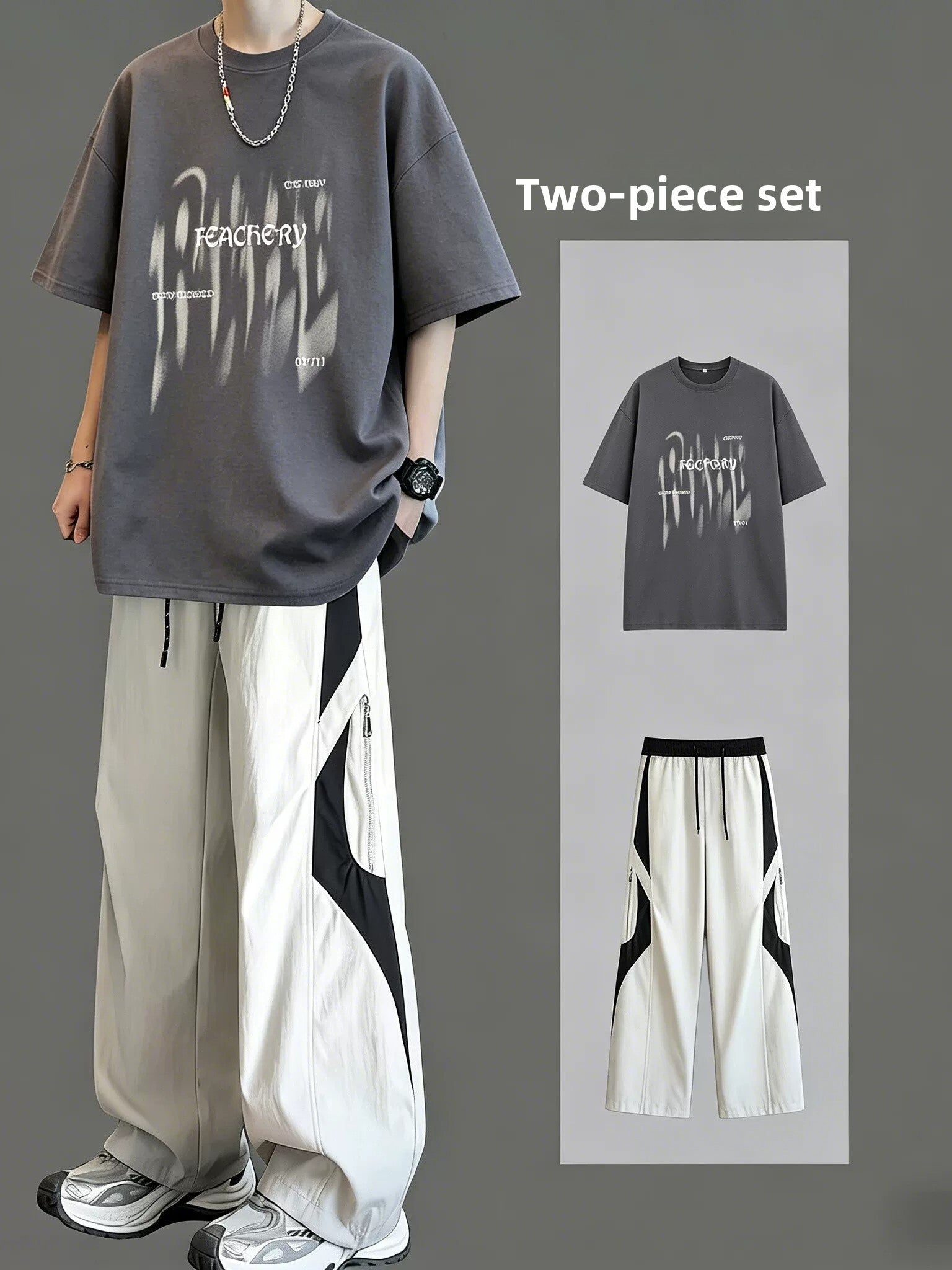 Cotton Casual Sports Set for Teens