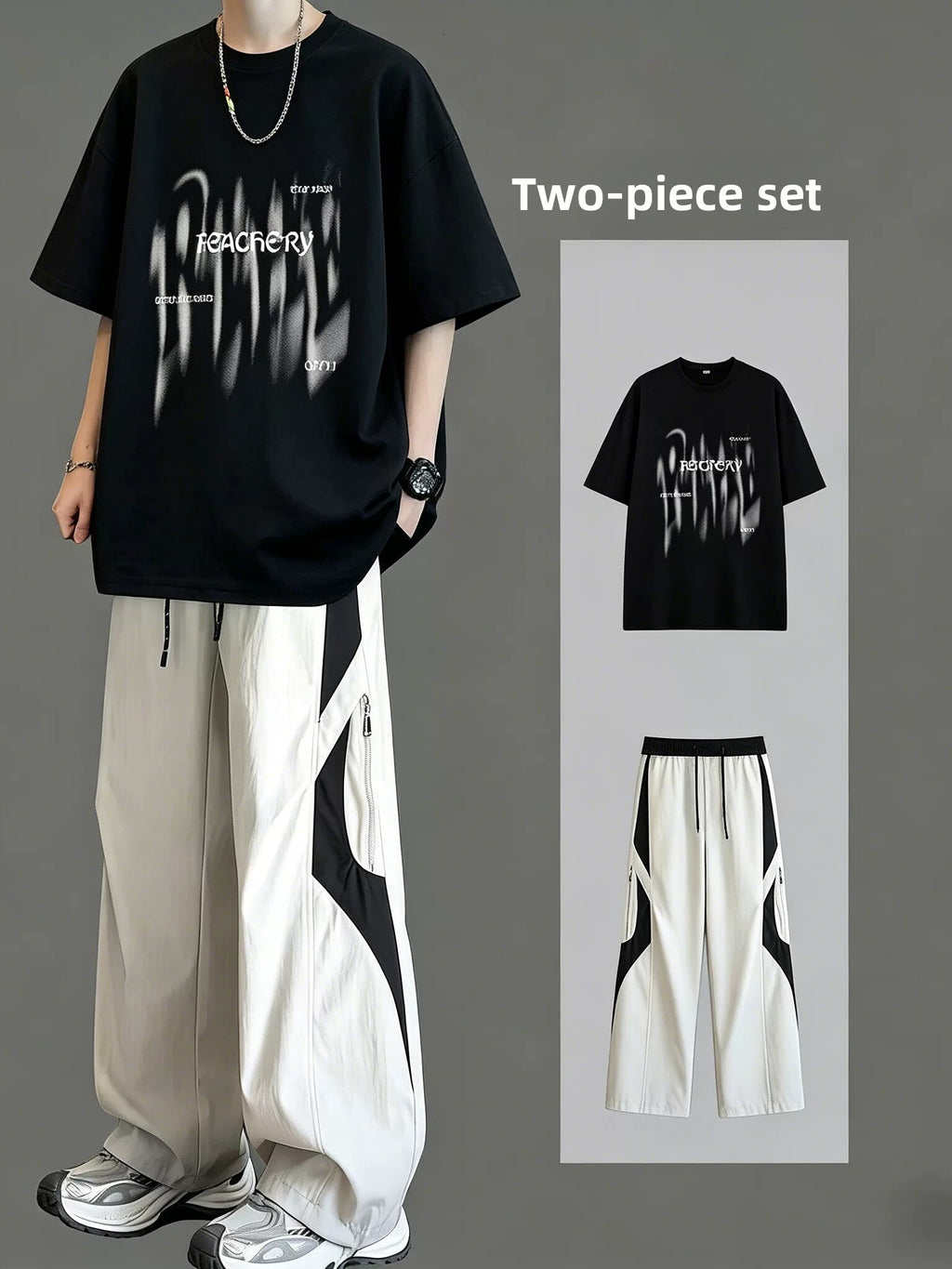 Cotton Casual Sports Set for Teens